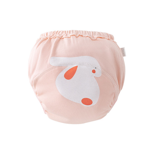 Baby toilet training pants summer class A cotton washable pants girls diaper diaper pocket children's baby diaper pants