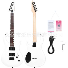 IRIN24品电吉他套装专业演奏双双拾音器电吉他配5w音响便携电吉他