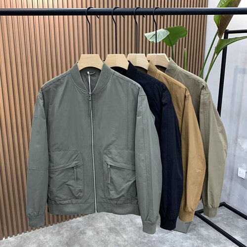 Baseball Collar Jacket for Men - Spring and Autumn New Trend Brand, Ins Inspired Casual Stylish, Matcha Style Long Sleeve, Korean Version Workwear Outerwear