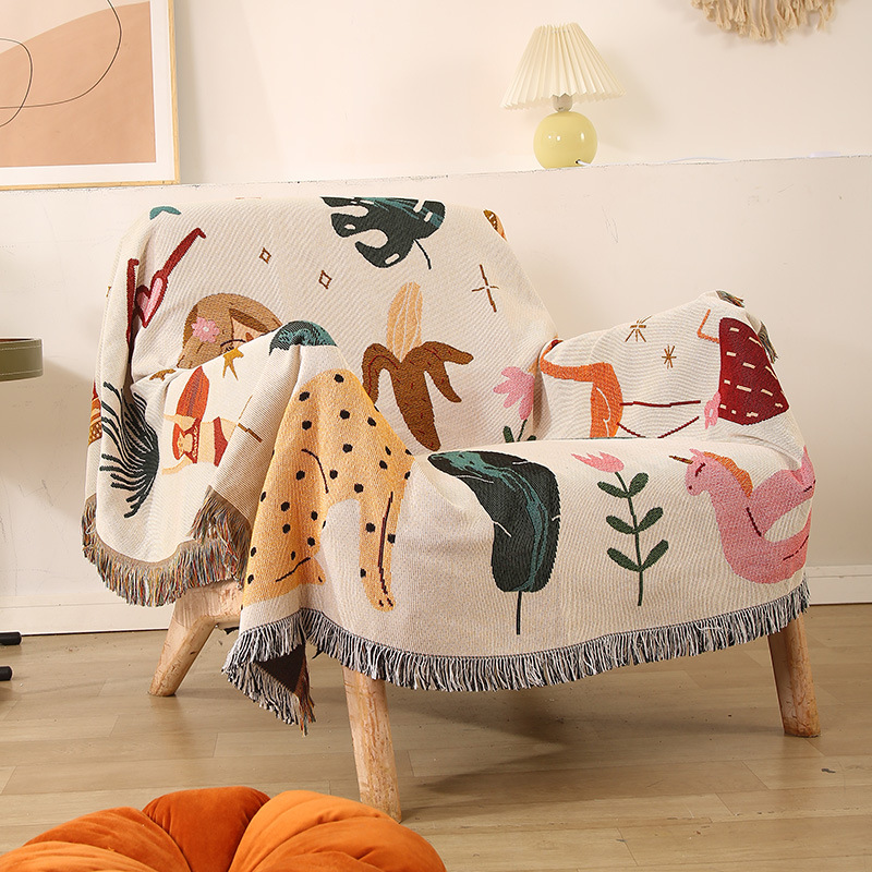 Export cross-border a generation of Meide single sofa towel sofa blanket tablecloth blanket dust cloth decorative cloth cover cloth