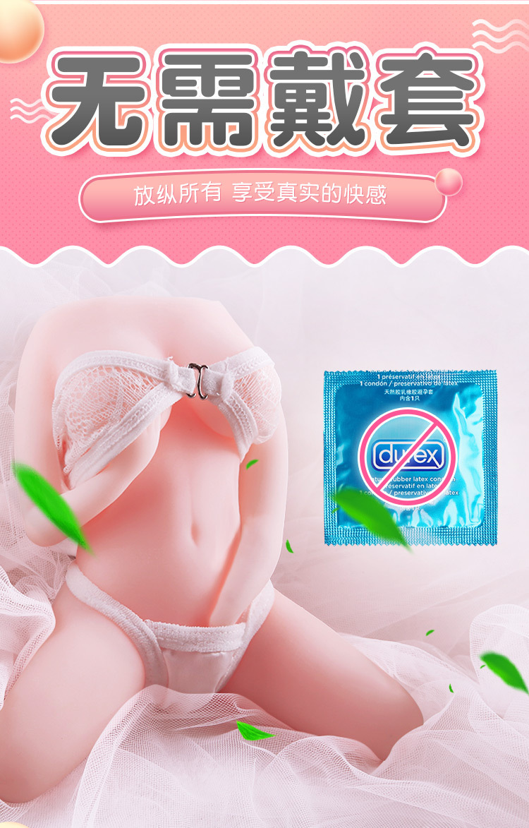 Mystery Girl Posture Skin Texture Male Masturbator with Breast-Shaped Mold, Manual — detail image 21