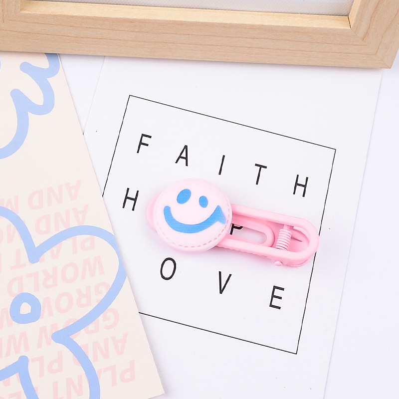 Primavera nueva historieta Sanrio oval metal horquilla linda chica dulce lado Bangs hairpin tocado