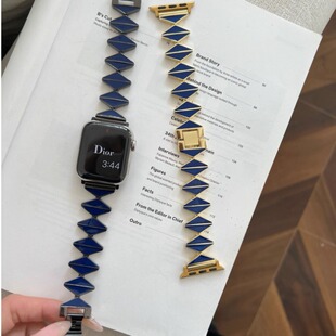 ��ɫ�׺ΈD���h���펧�m�����O��Apple Watch 1-8/Ultra���ٱ펧