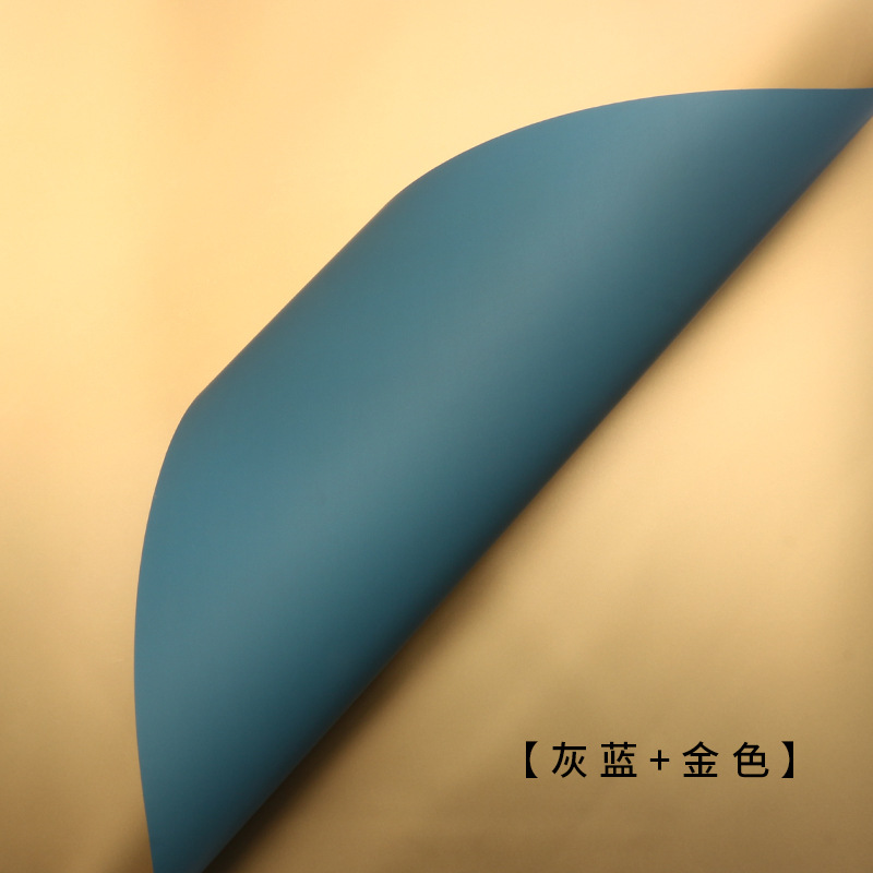 Ouya Paper Series Estilo coreano Primer amor Papel de color sólido Papel de embalaje de flores Ramo floristería Paquete de regalo floral Papel de flores