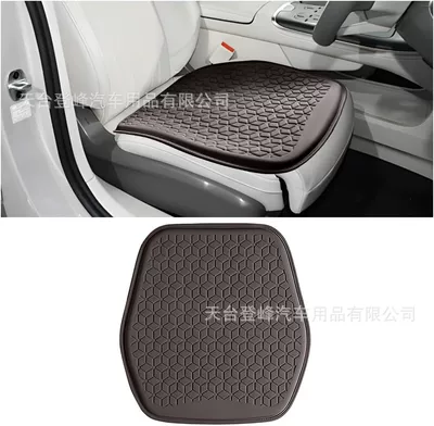 Gel car seat cushion, non-slip, Cool pad - coffee-single-sheet