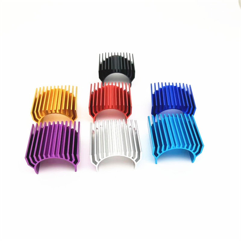 540 Brushed Motor 550 Heat Sink Brushless 3660 Motor 3650 Radiator Jr Fan 1:10 Car Universal