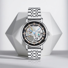 瑞士Carsedn品牌欧美手表男士镂空防水男机械表厂家直销一件代发