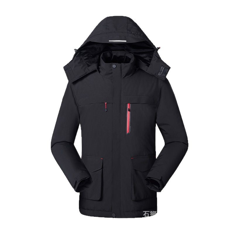 Fábrica al por mayor pareja al aire libre calentamiento inteligente chaqueta de asalto a prueba de viento impermeable abrigo caliente chaqueta de algodón calentamiento chaqueta de algodón