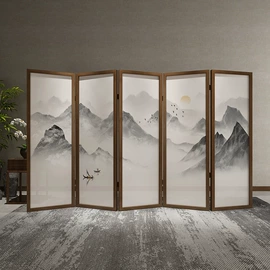 屏风、隔断类;卷帘