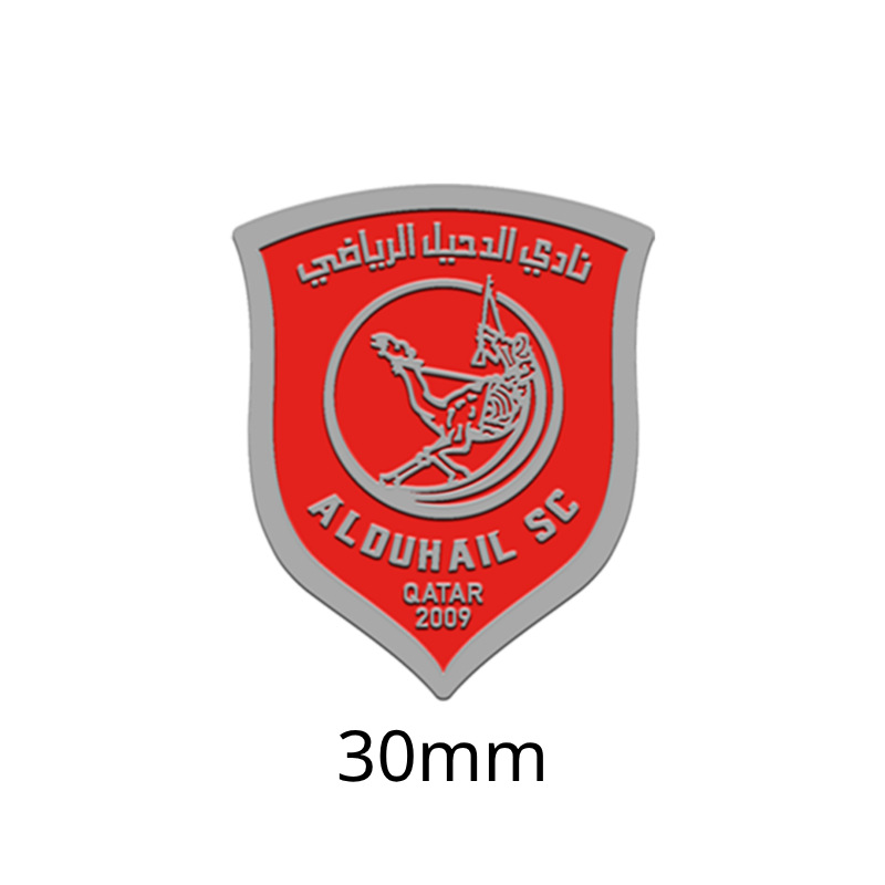 Insignias metálicas transfronterizas, pegatinas para teléfonos móviles, broches, Copa Mundial, Liga de Campeones, club de fútbol, insignias del Real Madrid, insignias del Liverpool al por mayor