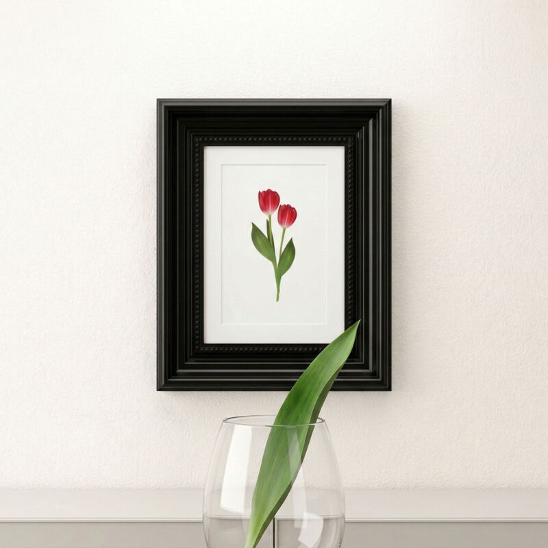 European-Style Retro Beaded Picture Frame Photo Frame Rectangular 6inch 8inch Photo Frame Children's Oil Pastel Picture Frame Tabletop Display
