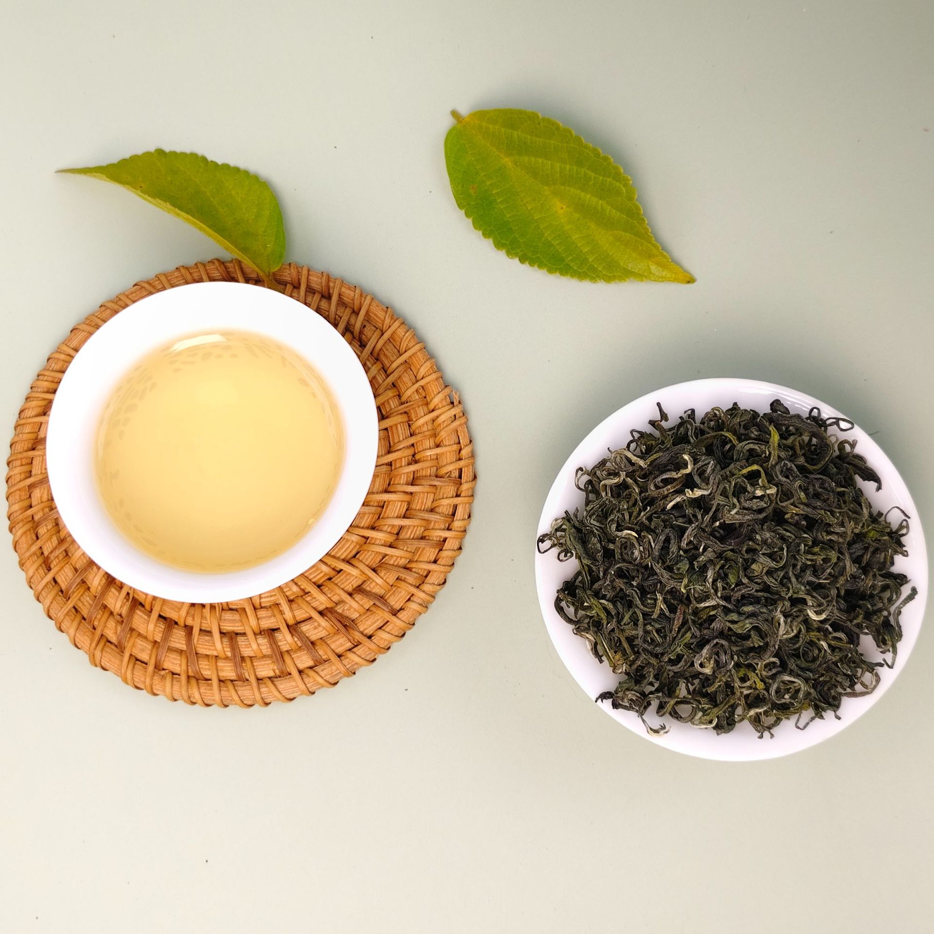 벽라춘 녹차 잎차 100g 가정용 선물용