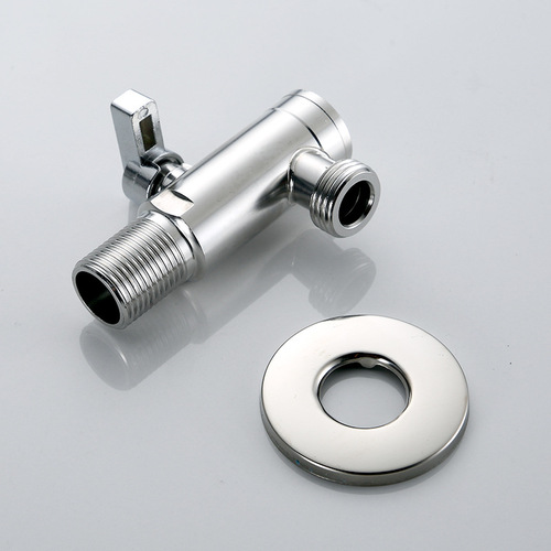 Source Factory 304 stainless steel smart toilet high-flow corner valve 4/6 inch shower diverter trim ball valve