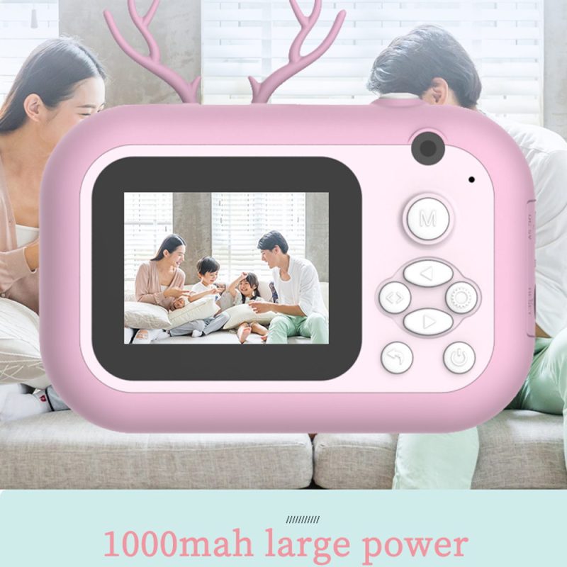 Cross-Border C11 Children's Instant Camera, Cute Mini High-Definition Thermal Printing Camera, Dual-Camera Children's Camera