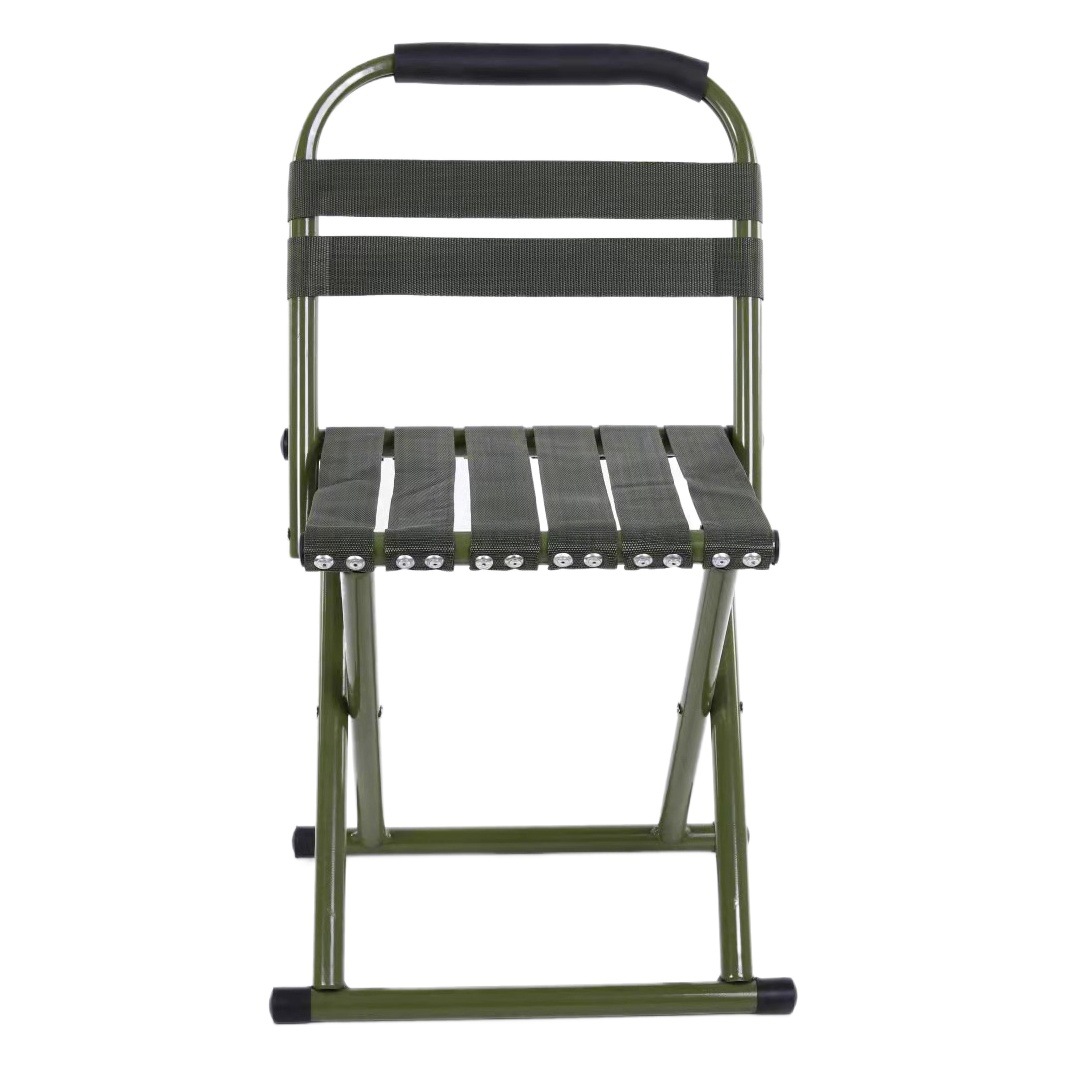 Soft Backrest 40 # Folding Mazar Stool, Fishing Stool, Beach Chair, Outdoor Leisure Barbecue Sketching Chair Manufacturer
