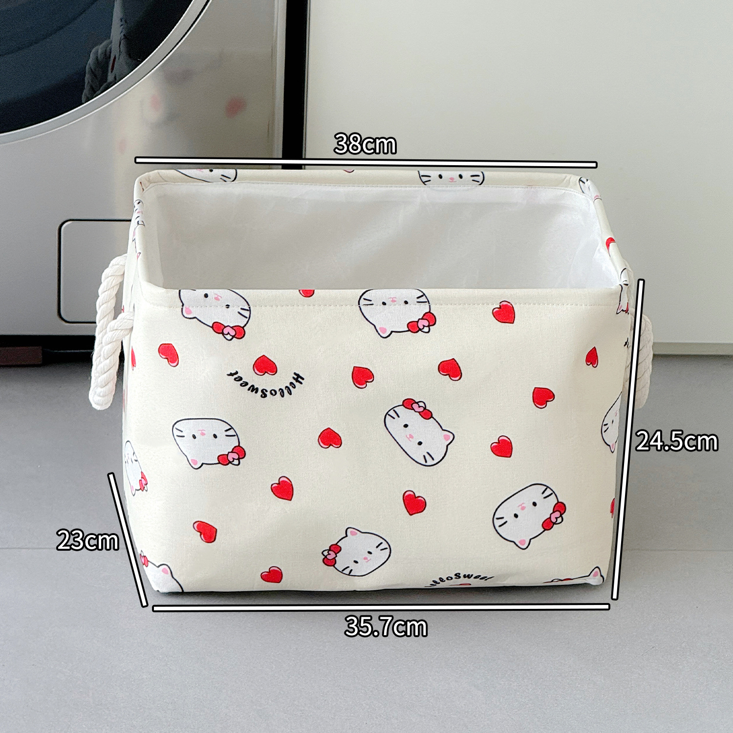 Cesta de ropa sucia plegable doméstica para gatos, cesta de almacenamiento de ropa sucia, baño impermeable, gran capacidad de cesta de ropa sucia