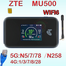 ���dZTE 5G Wi-Fi Pro MU500 rj45�W���S��·����WiFi6�쾀�m��78