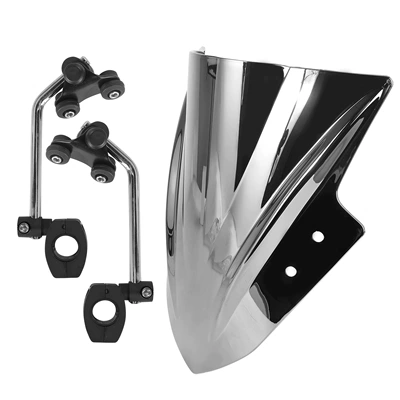 Ex300 Ex300R Black — Motorcycle front windshield