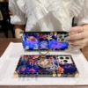 Suitable for Samsung Note22U anti -drop all -inclusive A12 soft shell S220 protective cover A72 anti -fall laser flower