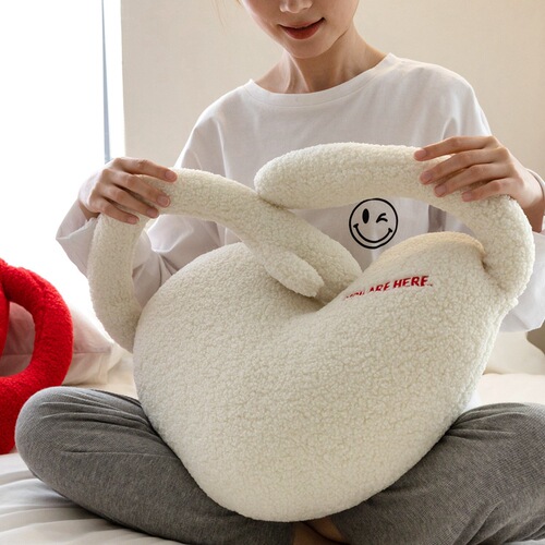 ins special-shaped pillow sofa back pillow plush cute red love back pillow sofa cushion bedside pillow