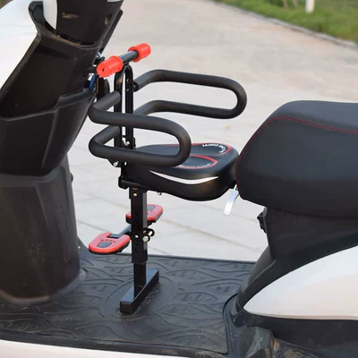 Electric car child seat | Babies, Infants - new-blue-triangle-folding-safety-gate-with-footrest-and-anti-collision-pads-included