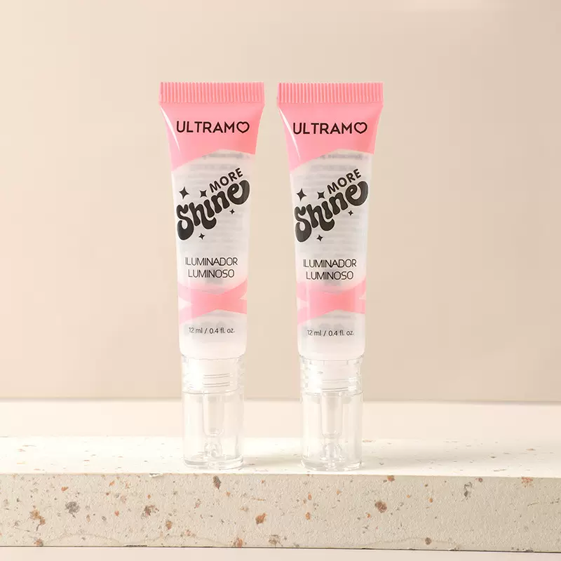 唇釉包材化妆品软管12ml透明包装小容量精华液滴管分装按需可定