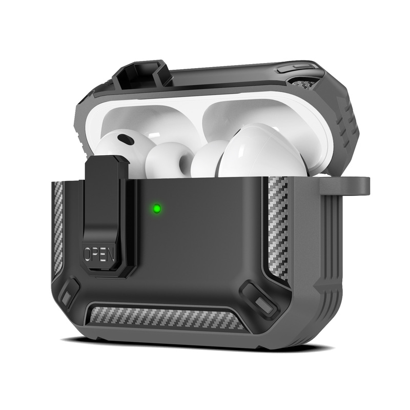 适用airpodspro3耳机套苹果pro2二代卡扣保护壳3代蓝牙耳机保护套|undefined