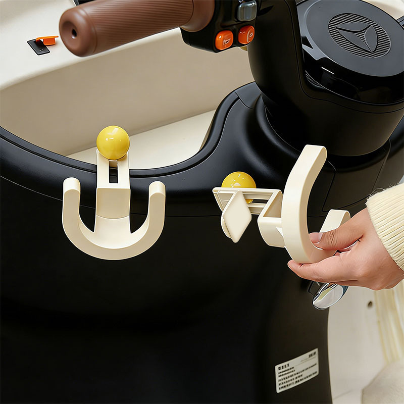 Adjustable Outdoor Electric Tricycle Hook, No-Drill Balcony Anti-Theft Window Dormitory Bedside Clothes Hook Wholesale
