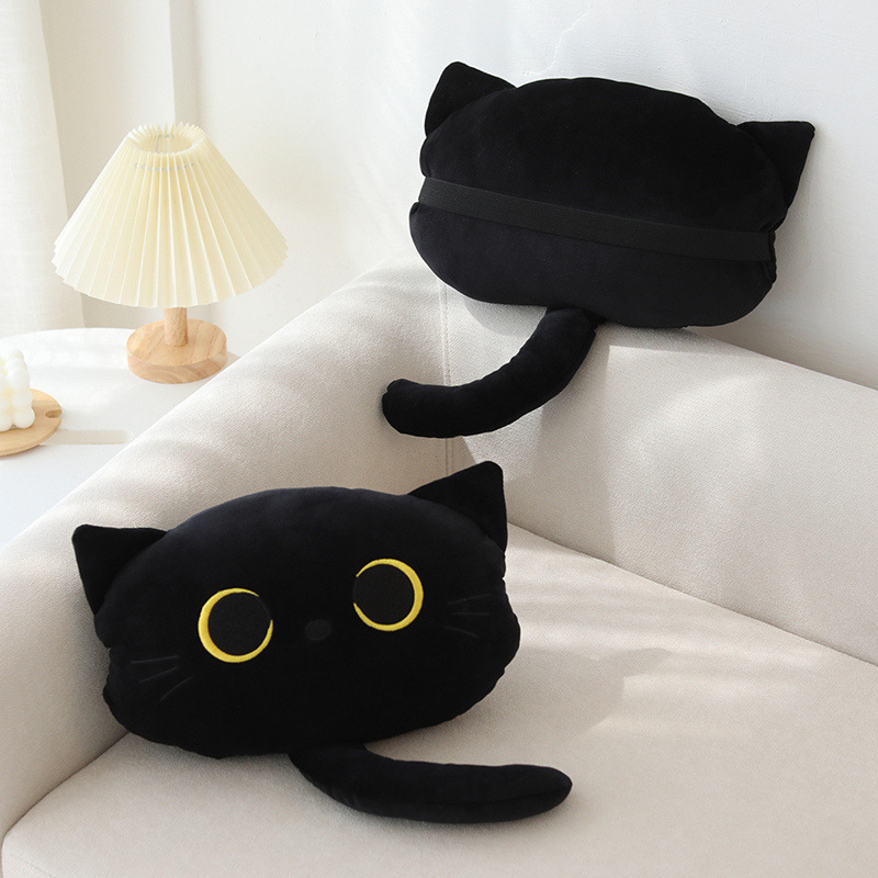 Cartoon Cat Car Headrest Pillow 7