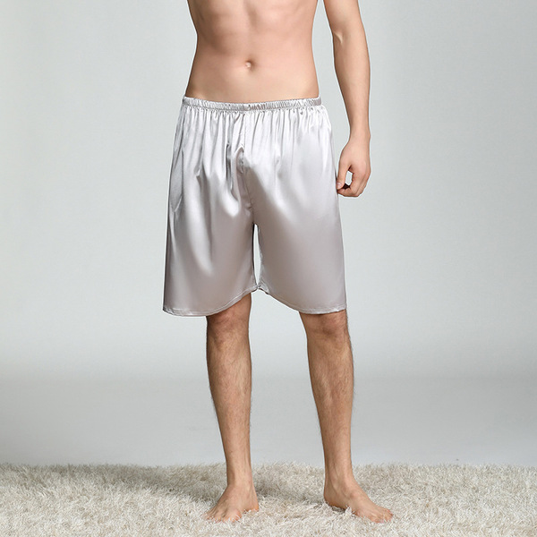summer silk trousers
