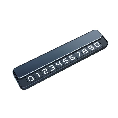 Phone Number Plate for Moving Vehicles, Nömrəli dayanma kartı