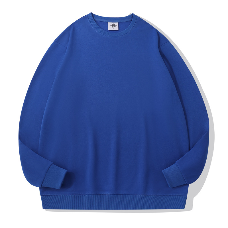 Primavera y otoño servicio de catering ropa de trabajo personalizada LOGO cuello redondo algodón suéter café tienda de té de leche chaqueta bordada