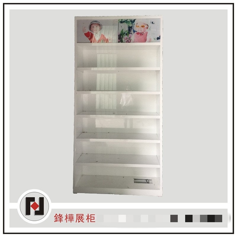 来图制作化妆品展示柜组装白色烤漆柜免费设计与安装一体化