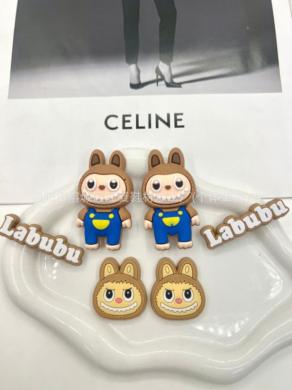 クロス下駄フラワーラブ布pvcソフト接着剤diy靴バックル装飾取り外し可能なかわいいアクセサリーに適しています|undefined