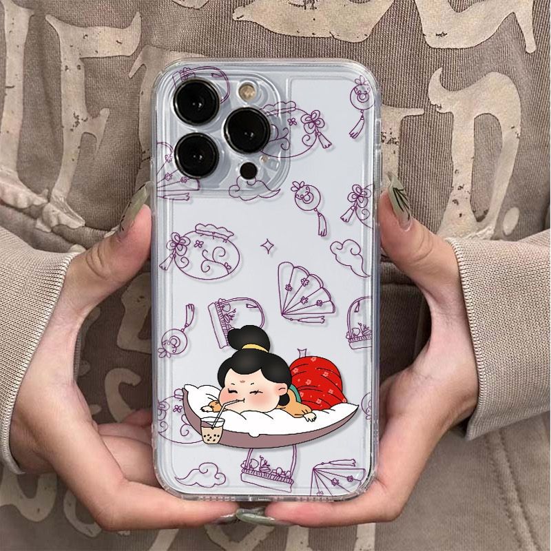 Protective Phone Case For Iphone 16 15 14 13 12 11 Pro Max Milk Tea_voghion.com