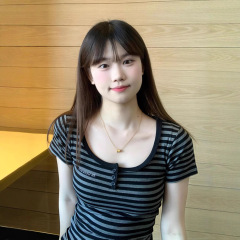 韓国レトロコントラストストライプUネック半袖Tシャツレディース夏純粋な欲望ホットガールBMスタイル痩身ショートトップ