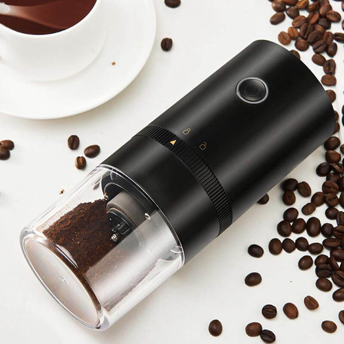 Electric Coffee Grinder USB Charging Coffee Bean Grinder Home Small Espresso Grinder American Drip Filter