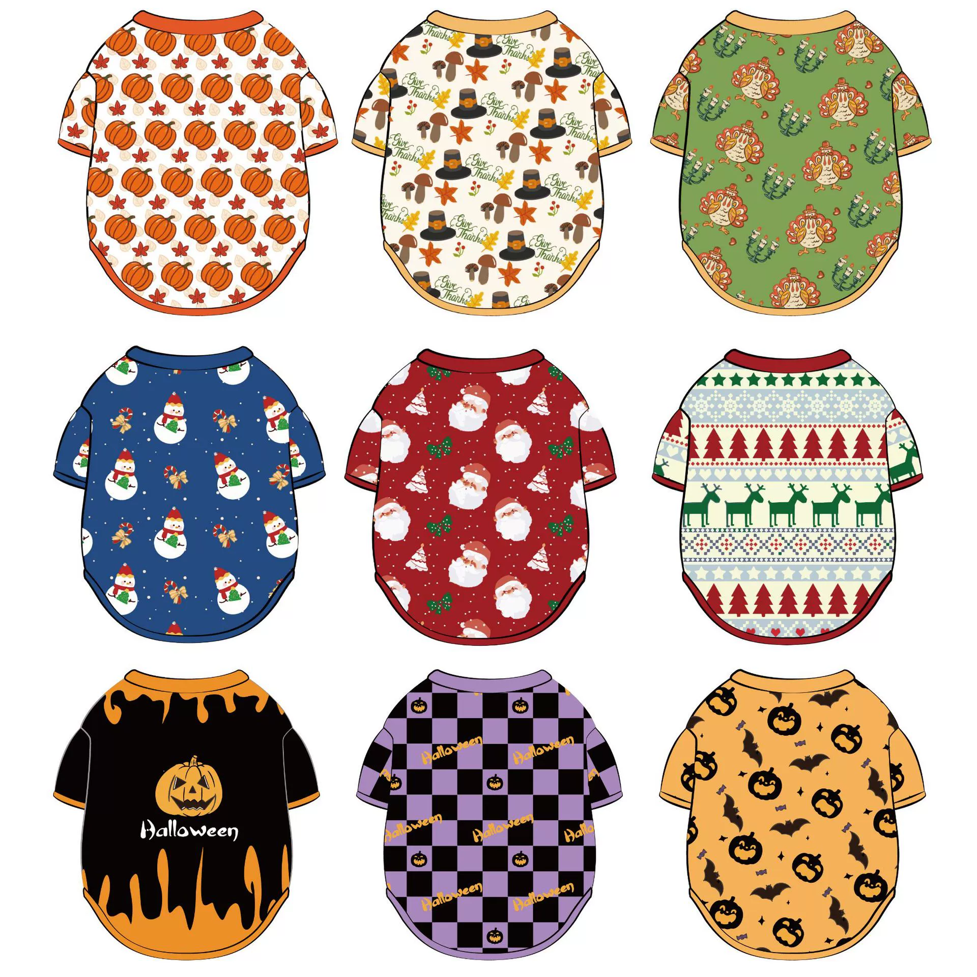 Амазонка хэллоуин маленькая собака свитер рождественская одежда для домашних животных одежда для двух ног День благодарения собака одежда теплая