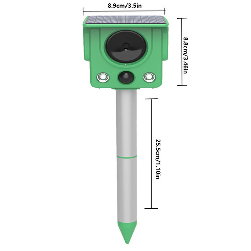 Cross-border new ultrasonic mouse repeller, infrared induction LED flash solar bird repeller, animal repeller