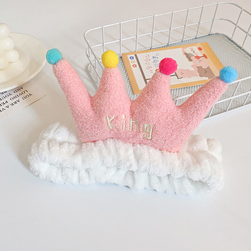 Europea y americana transfronteriza moda corona diadema mujeres belleza máscara diadema regalo de Navidad accesorios para el cabello tocado al por mayor