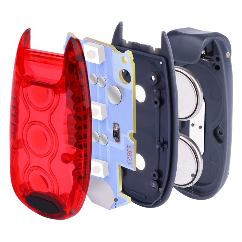 Running Light Portable Multifunctional Outdoor Mini Warning Light Bicycle Tail Light Backpack Light Helmet Light Running Warning