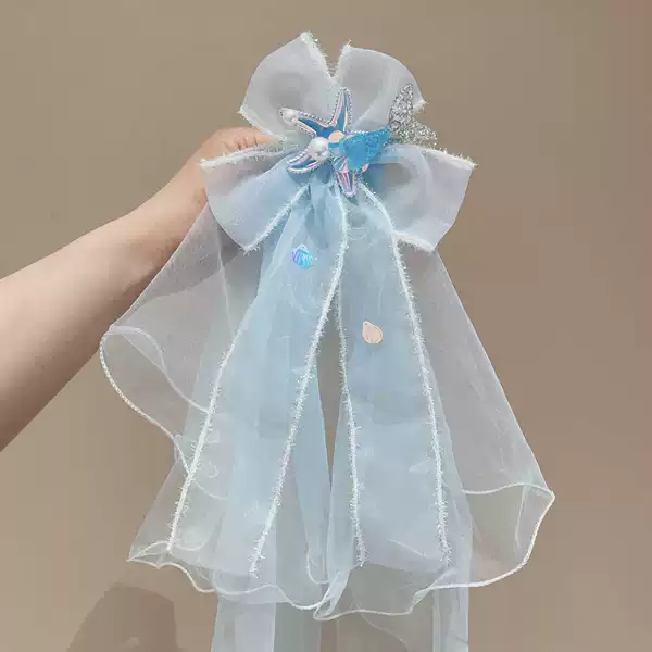 Blue Starfish Fish Tail Folder