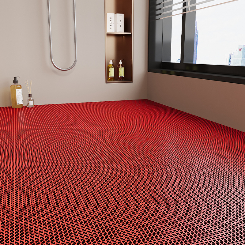 Baño esterilla de piso, baño esterilla de ducha antideslizante, esterilla de ducha antideslizante, esterilla de baño de PVC, esterilla de pies a prueba de agua