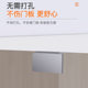 German door does not close tightly artifact magnetic door lock buckle patch magnet room door punch-free strong magnetic attraction