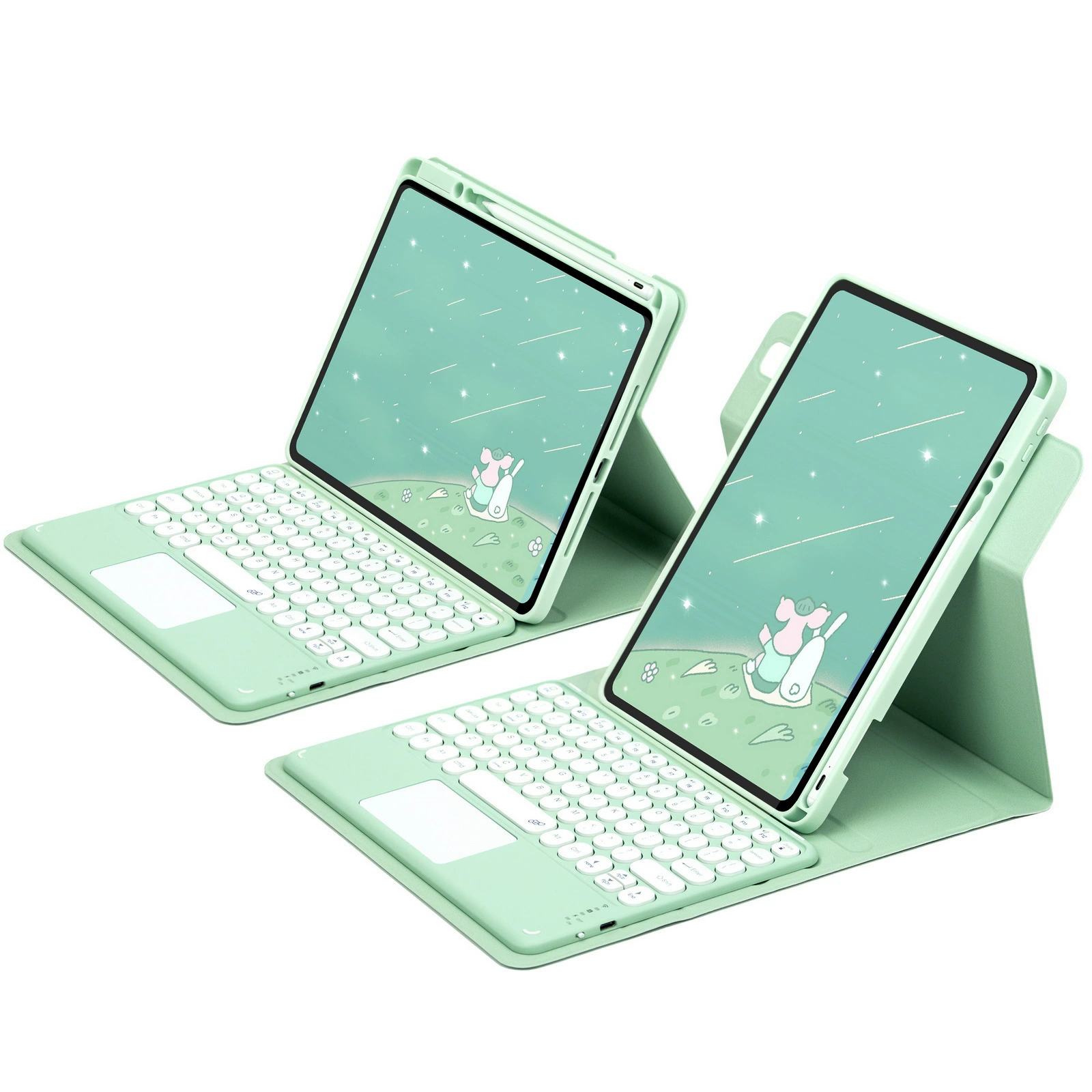 Compatible tablet protective case, keyboard, 10.2 inch, bluetooth