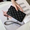 fashion Sheepskin wallet Small fragrant wind Quilted 2022 new pattern Card package Document bag Small Trend genuine leather Purse bag