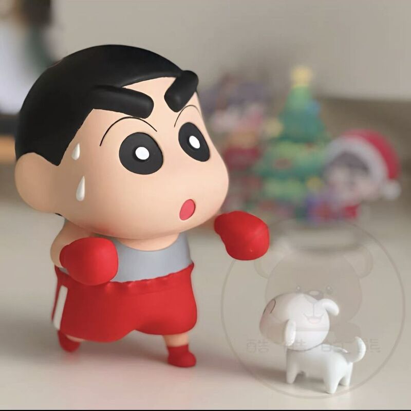 Crayon Shin-Chan Figure Boxer Shin-Chan Trendy Toy Doll Peripheral Cute Desktop Ornaments Gift for Girls