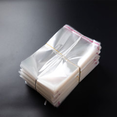現物卸売りopp袋服装シャツ透明包装袋プラスチック自封袋印刷粘着袋