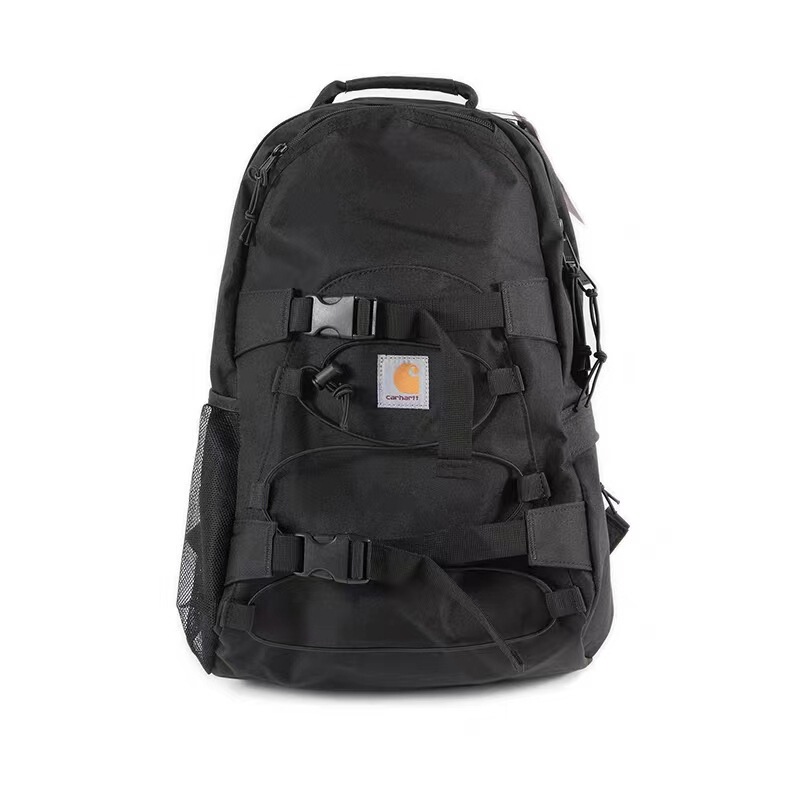 Carhartt Carhartt Backpack Men's and Women's Skateboard Bag Tool Bag Canvas Backpack Student School Bag High Version Carhartt Carhartt Backpack Men's and Women's Skateboard Bag Tool Bag Canvas Backpack Student School Bag High Version