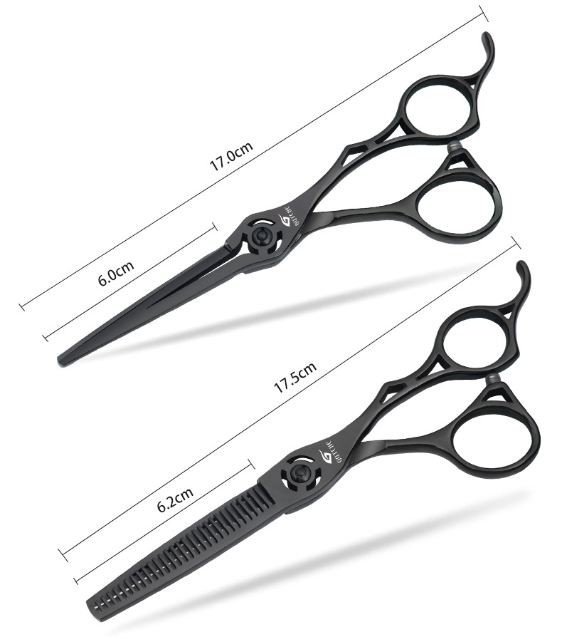 Kit ciseaux de coiffure professionnels pour salon de coiffure_voghion.com